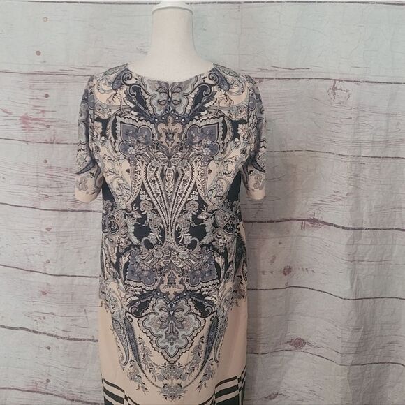 Chico's Short Paisley Dress Size Small NWT - Picture 2 of 8
